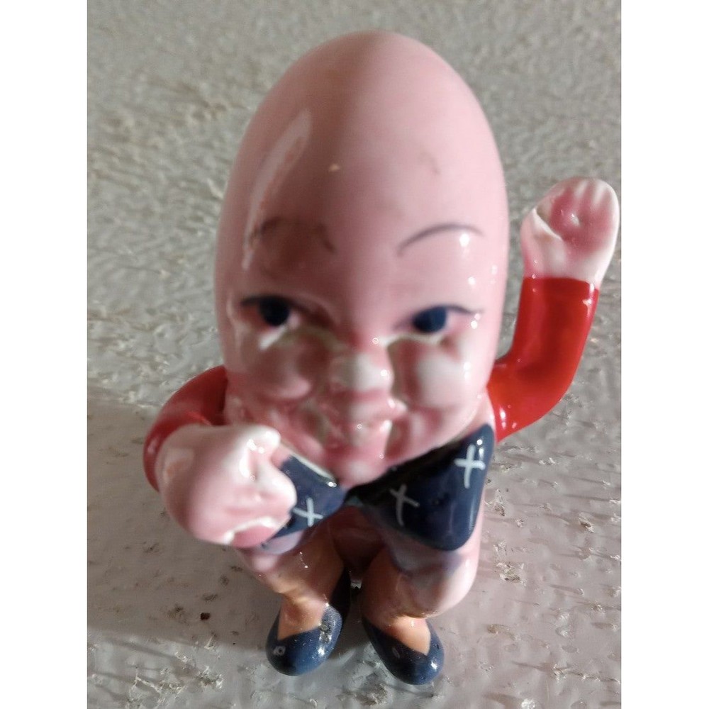 Vintage Humpty Dumpty Bone China  Miniature Figurine
